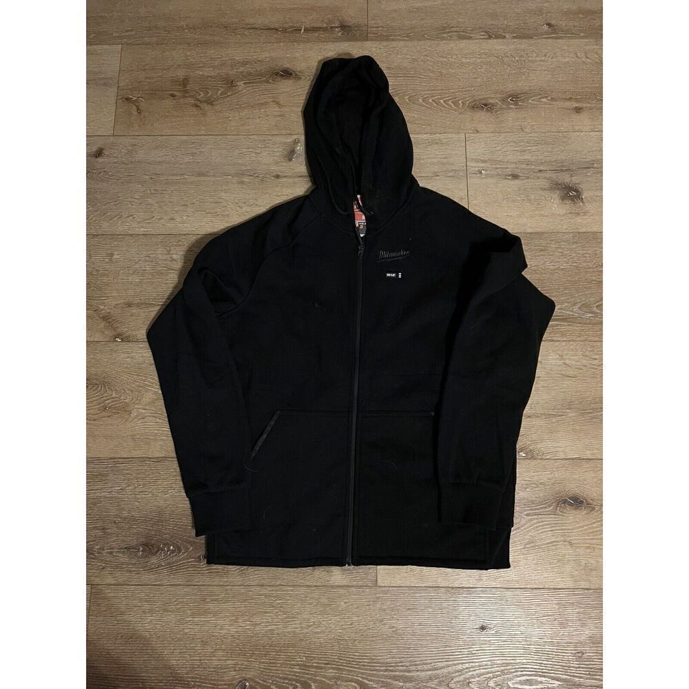 Milwaukee 205B-21S M12™ AXIS™ Men's XL Black Heated Hooded Jacket
